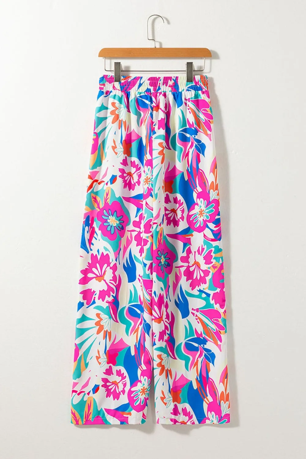 Brendell Printed Wide Leg Pants