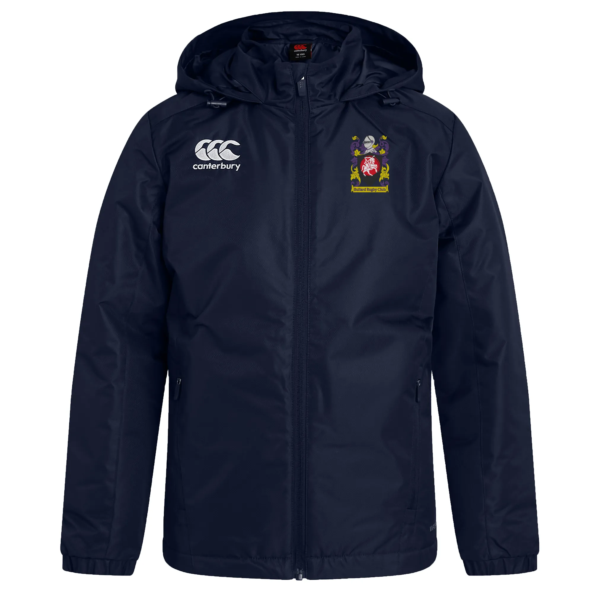 Bullard Rugby Club Vaposhield Full Zip Rain Jacket by Canterbury