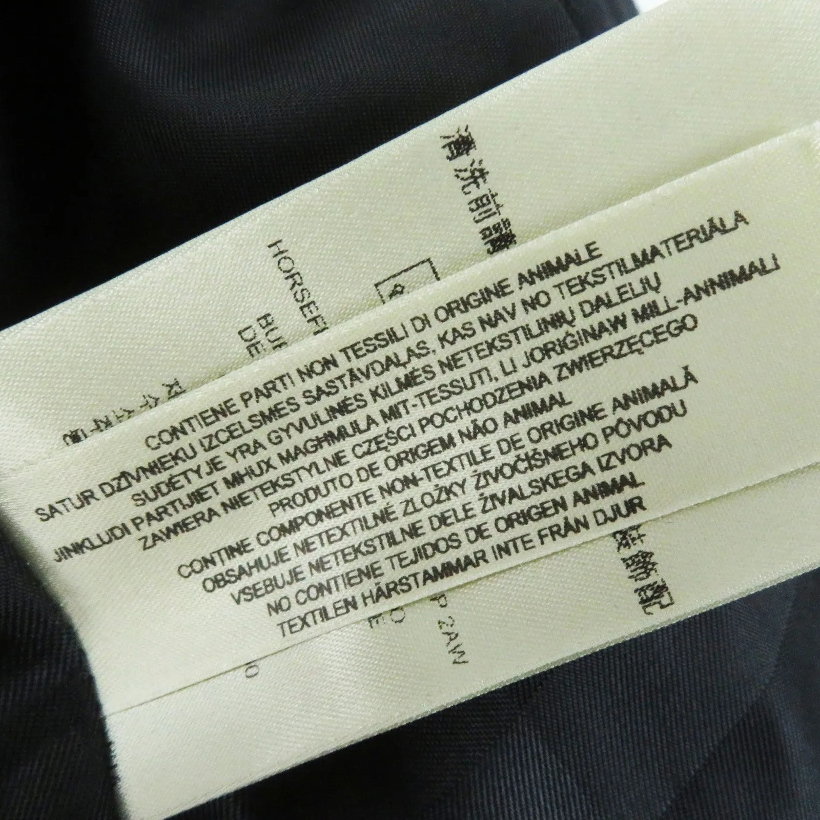 Burberry Wool Cashmere Trench Coat Black 38