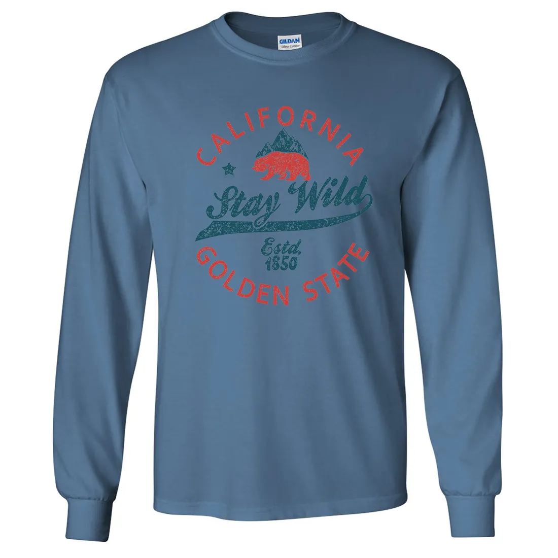 California Stay Wild Long Sleeve Shirt