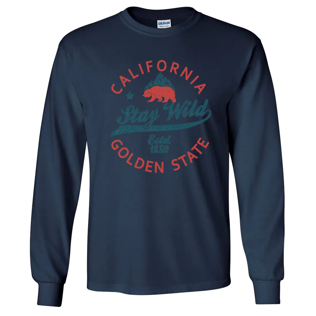 California Stay Wild Long Sleeve Shirt