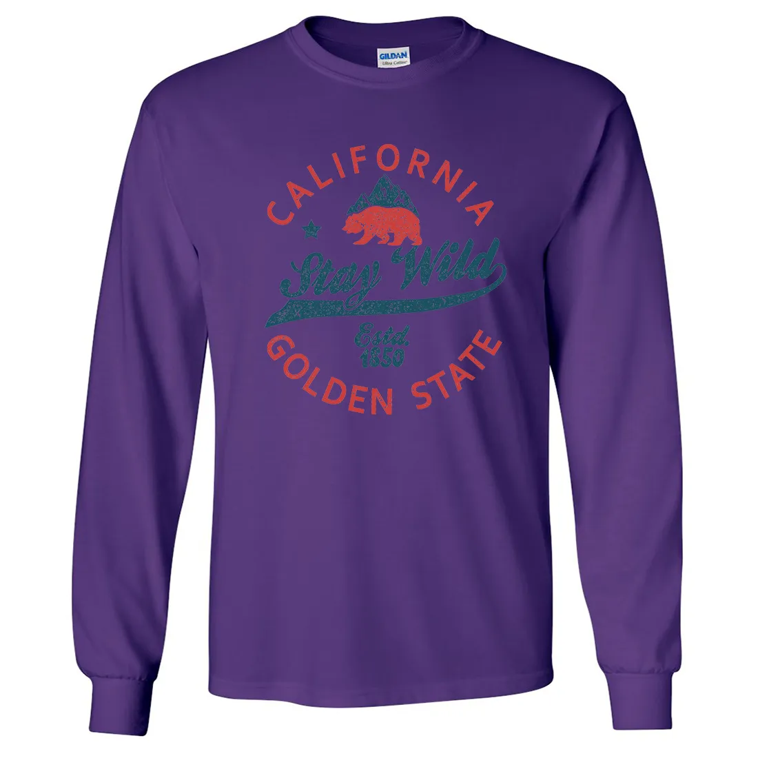 California Stay Wild Long Sleeve Shirt