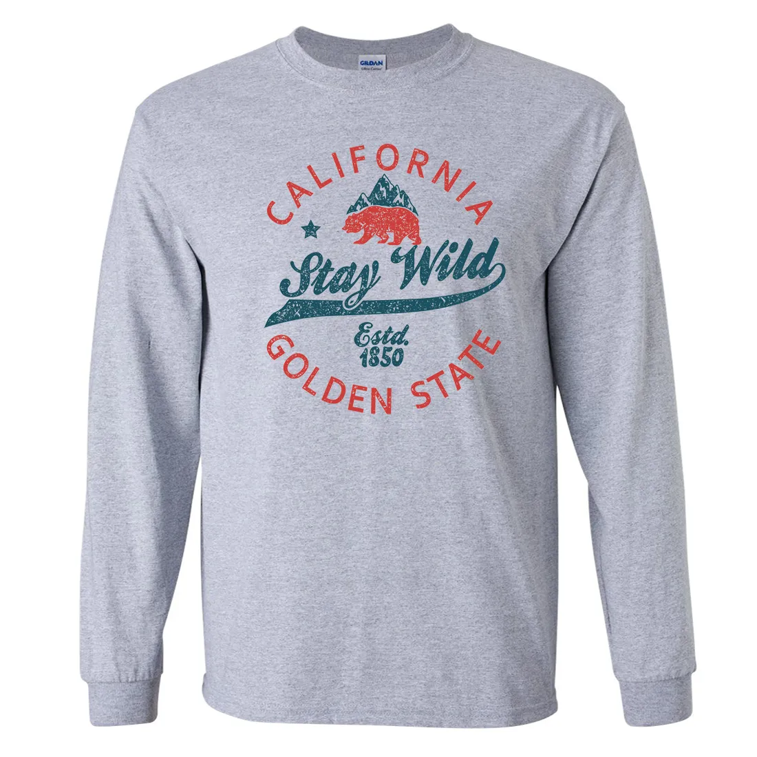 California Stay Wild Long Sleeve Shirt