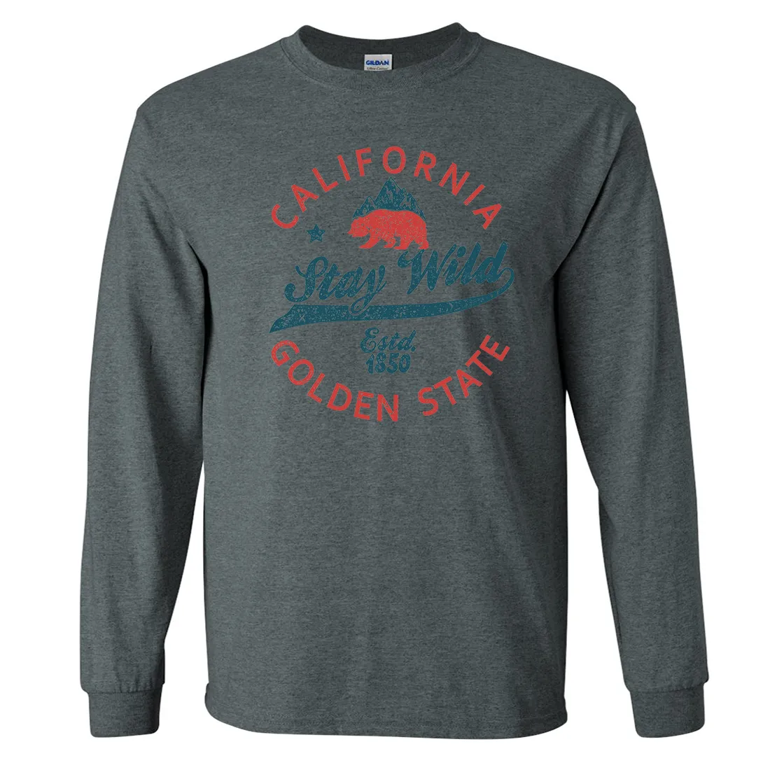 California Stay Wild Long Sleeve Shirt