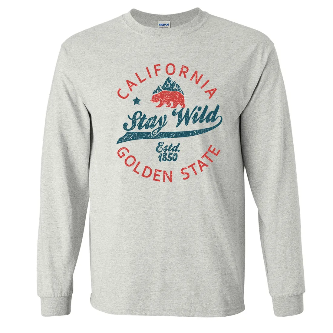 California Stay Wild Long Sleeve Shirt