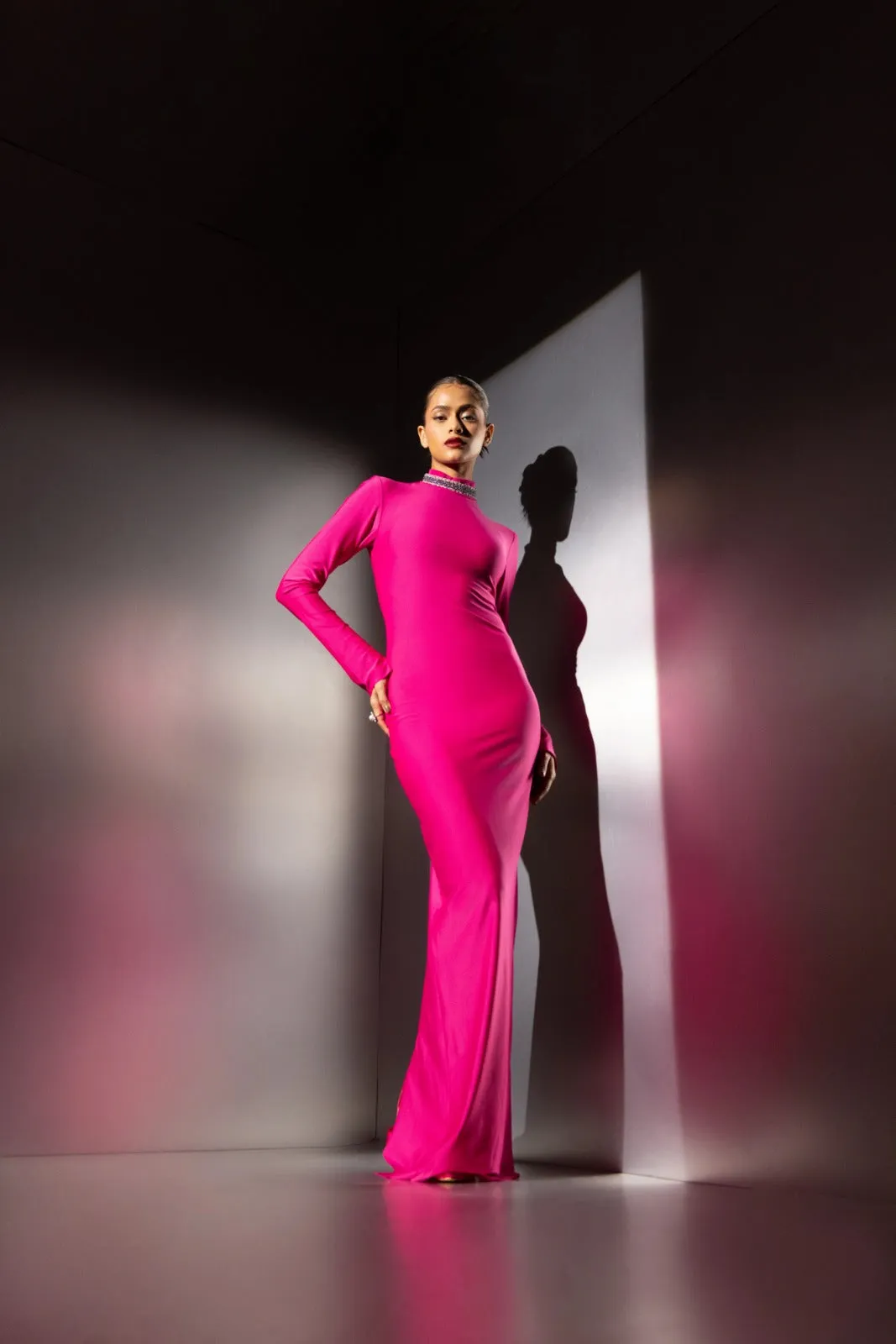 Call you mine - pink bodycon dress