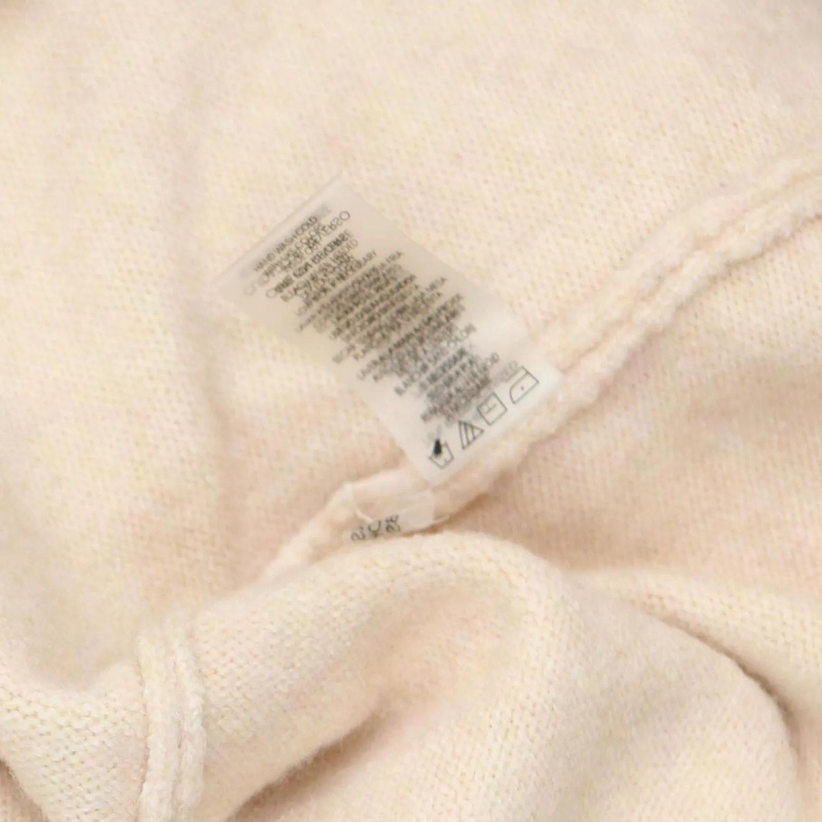 Calvin Klein Womens Cable Knit Sleeve Sweater M2XSJ728 Blush Pink L