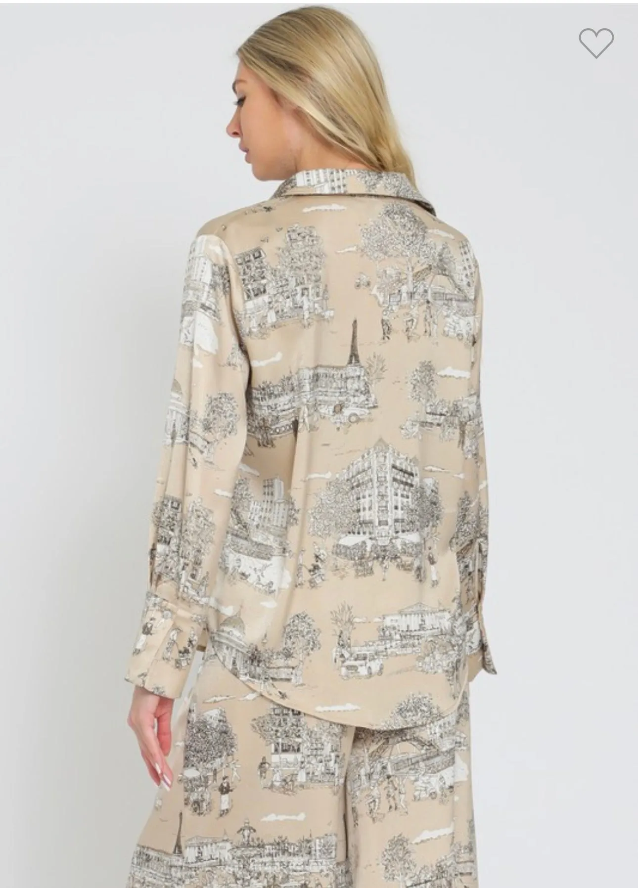 Champagne Toile Blouse