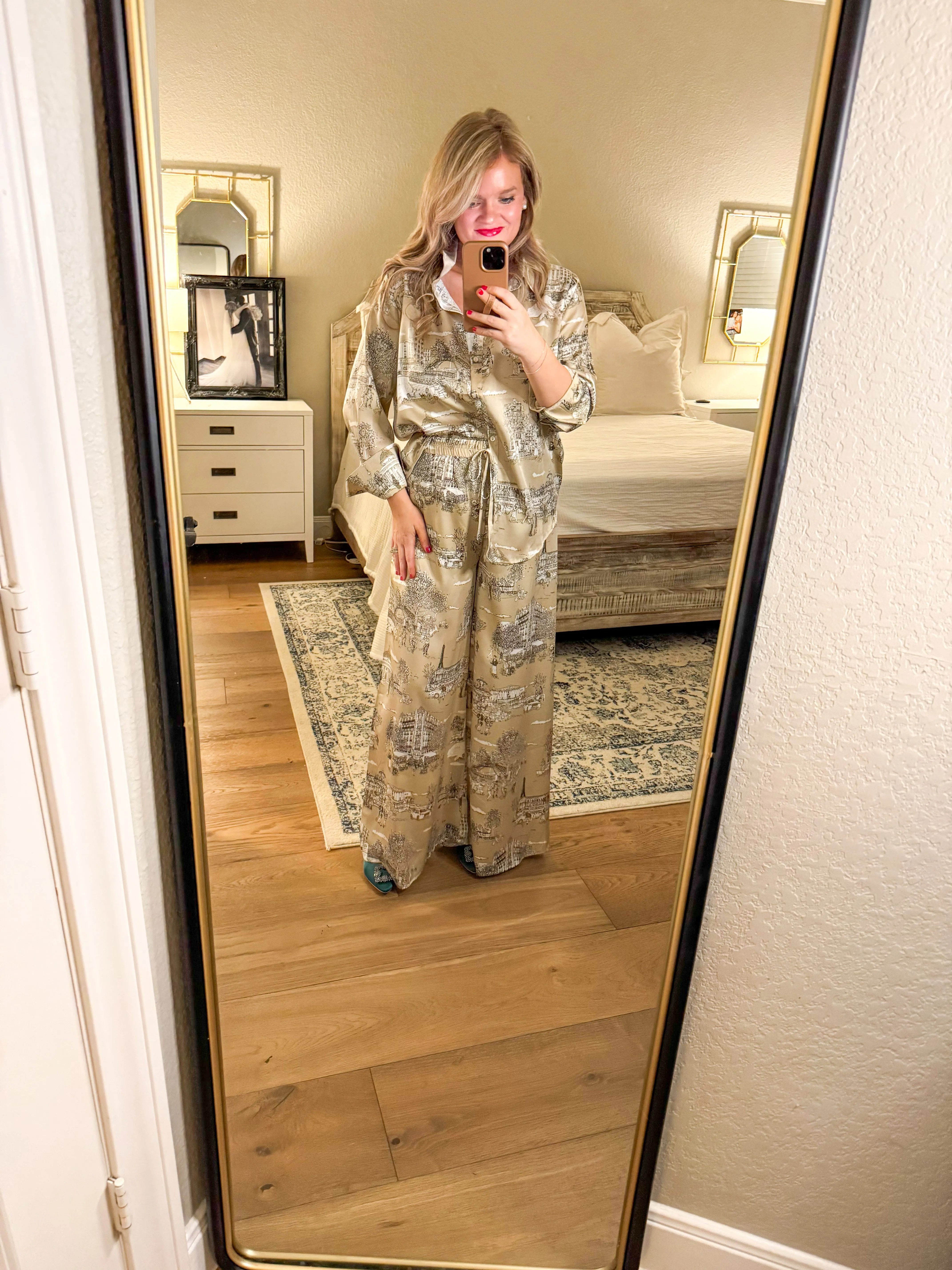 Champagne Toile Blouse