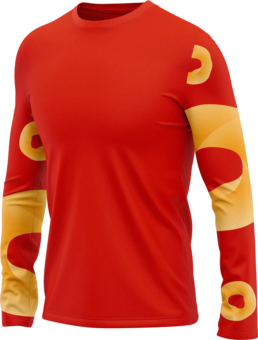 Cheezels Inspired Rash Shirt Long Sleeve