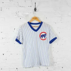 Chicago Cubs Baseball T Shirt - White - M