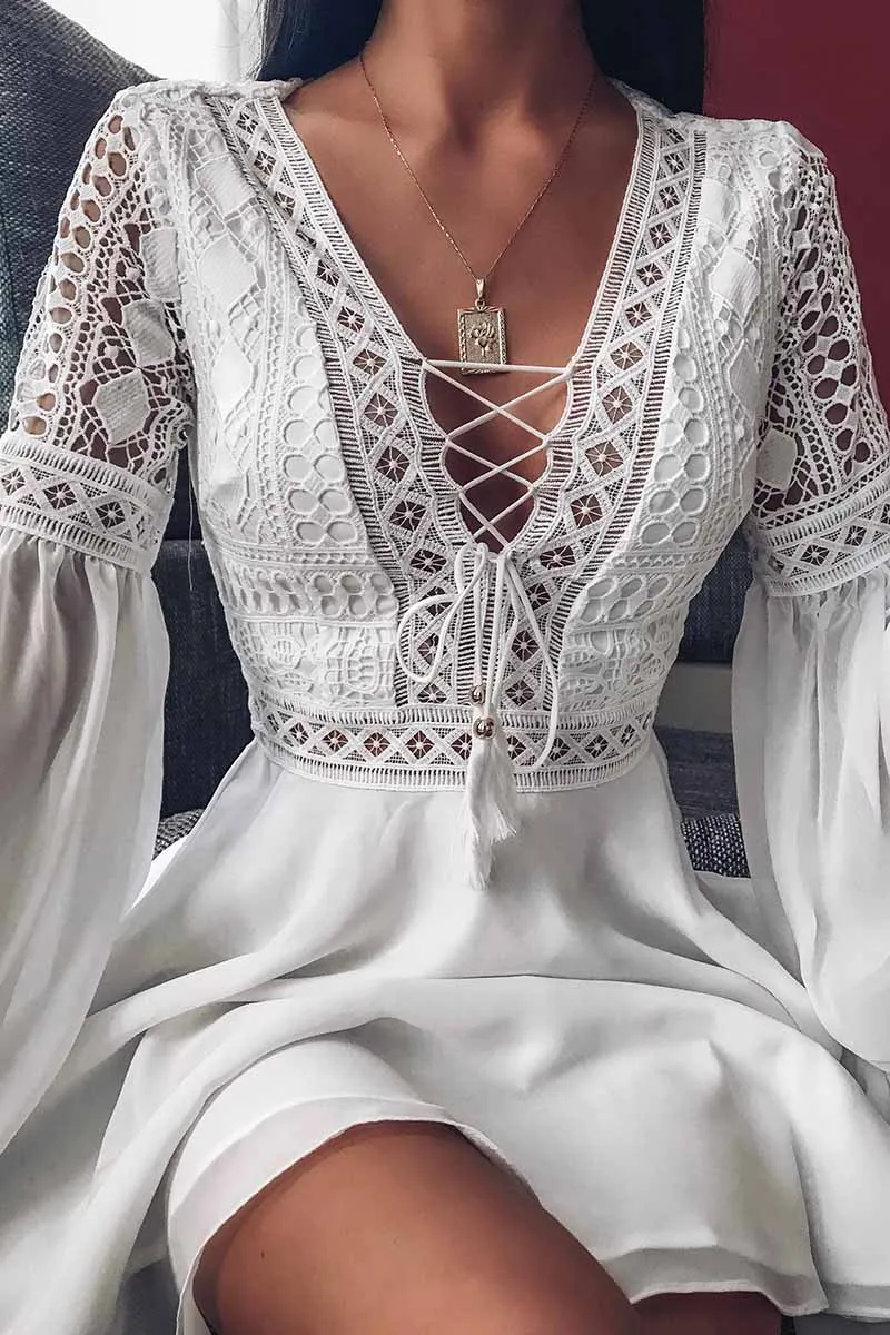 Chicindress Lace Mini Dress (2 Colors )