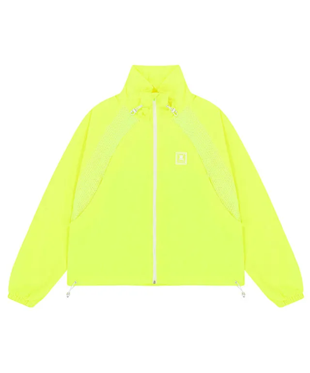CHUCUCHU Mesh Raglan Jacket - Neon