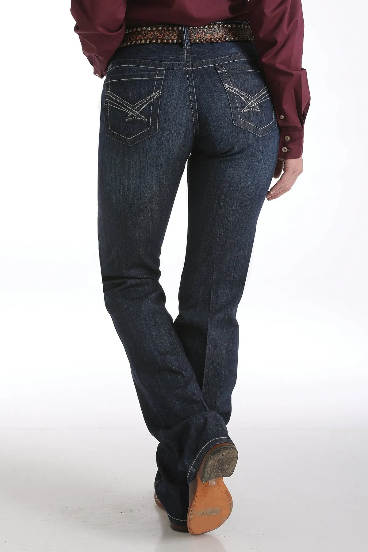 Cinch Ada Relaxed Fit Jeans - Dark Stonewash