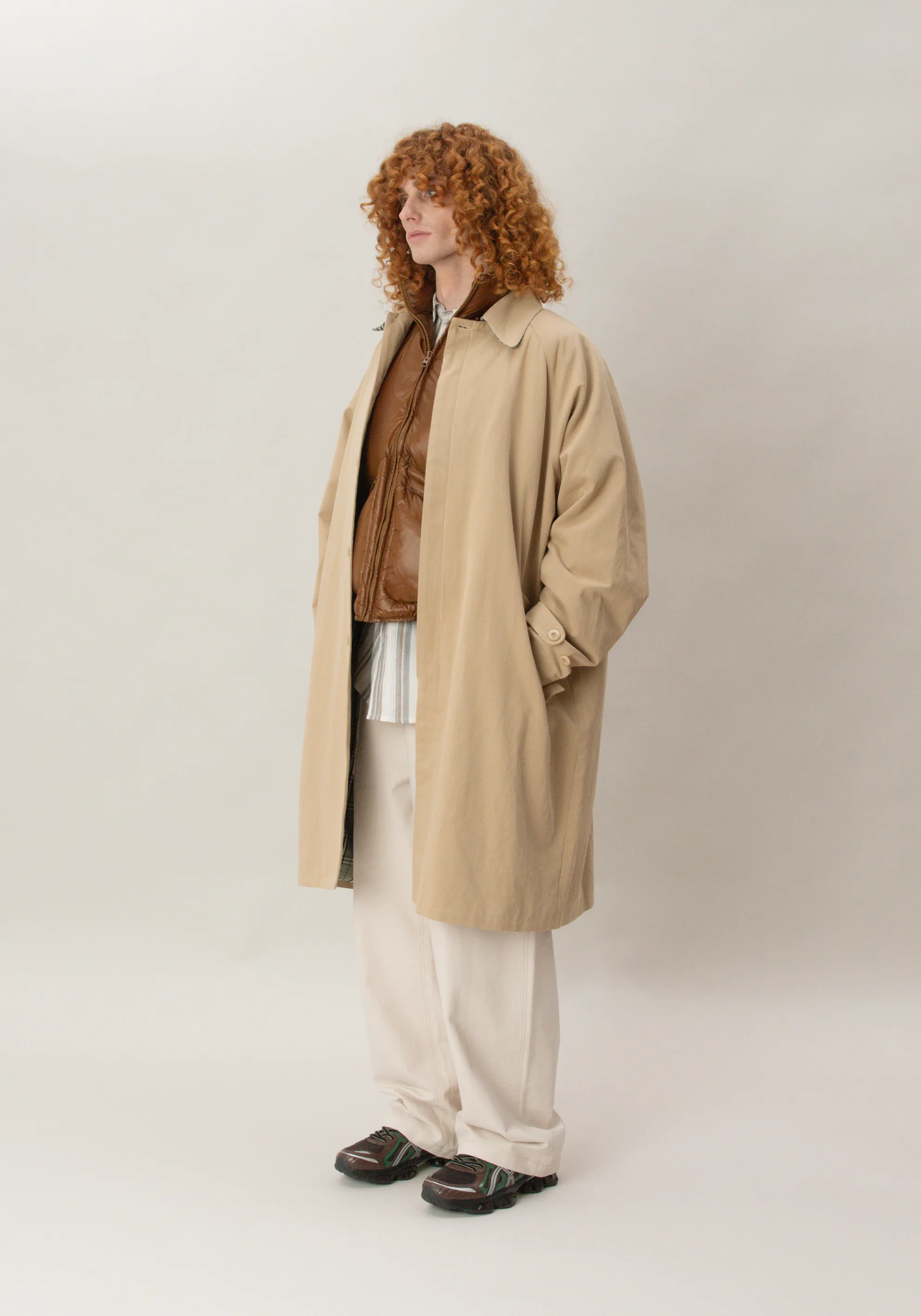 Cloak Jacket Tan