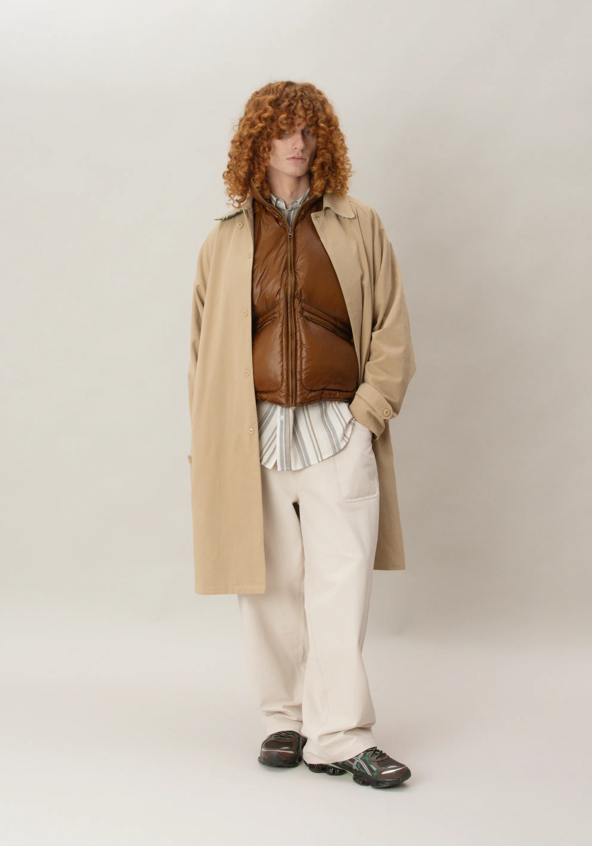 Cloak Jacket Tan