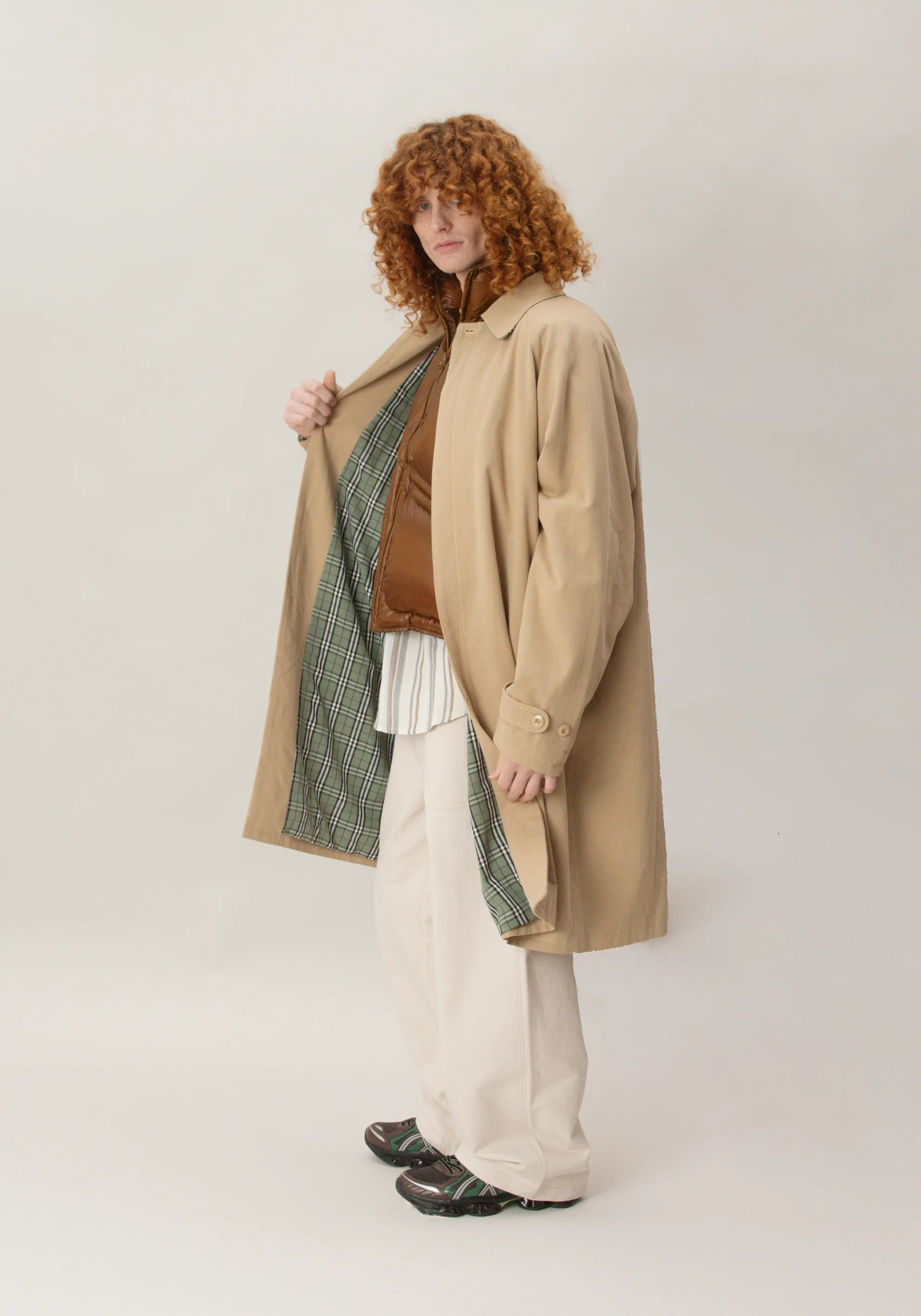 Cloak Jacket Tan