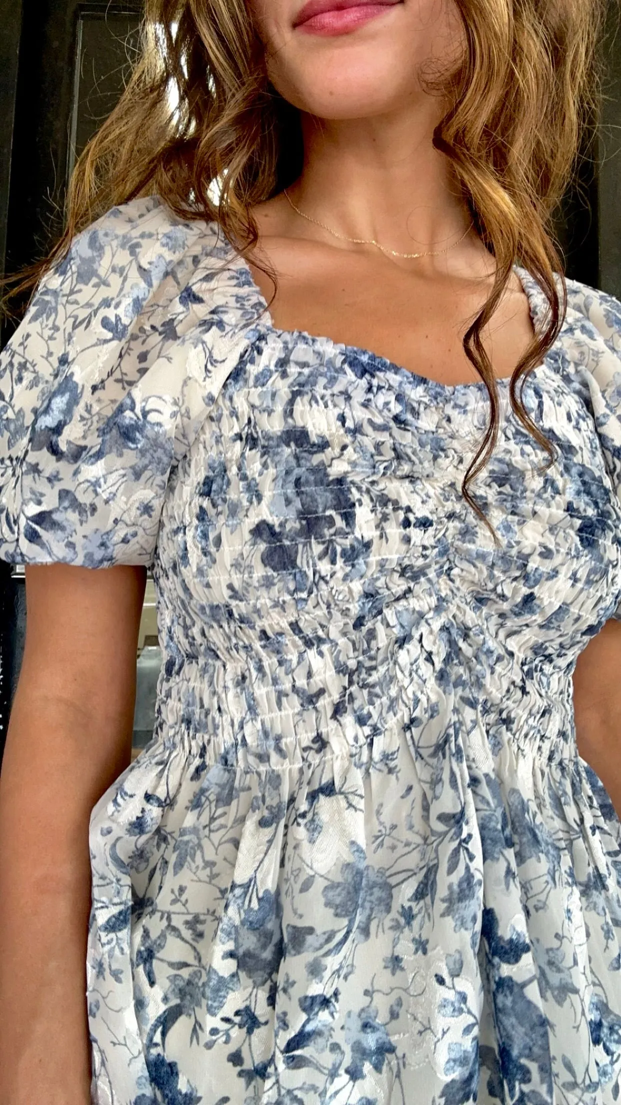 Coffee house chic top