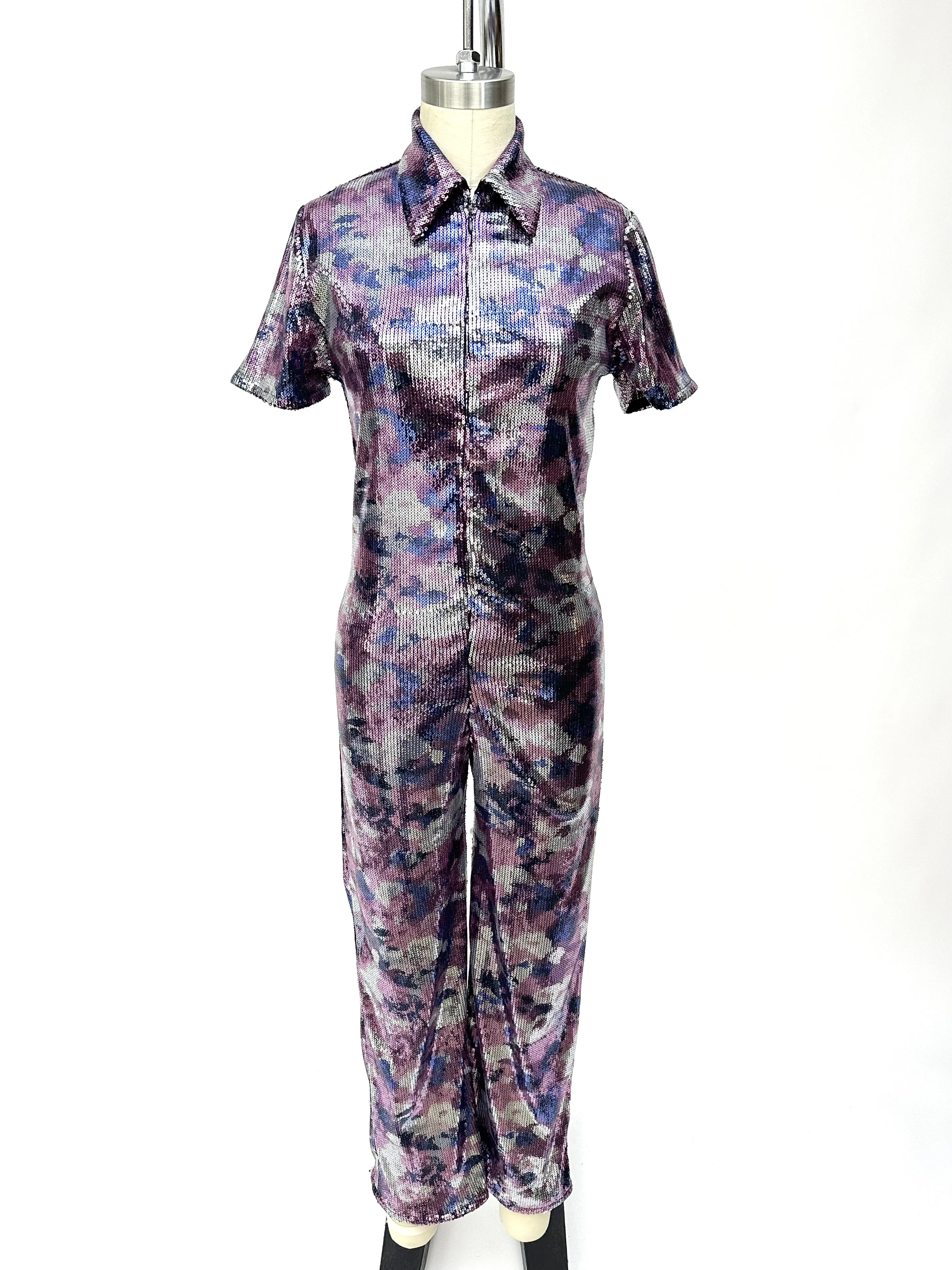 Collina Strada x Charlie Engman Floral Sequin Jumpsuit*