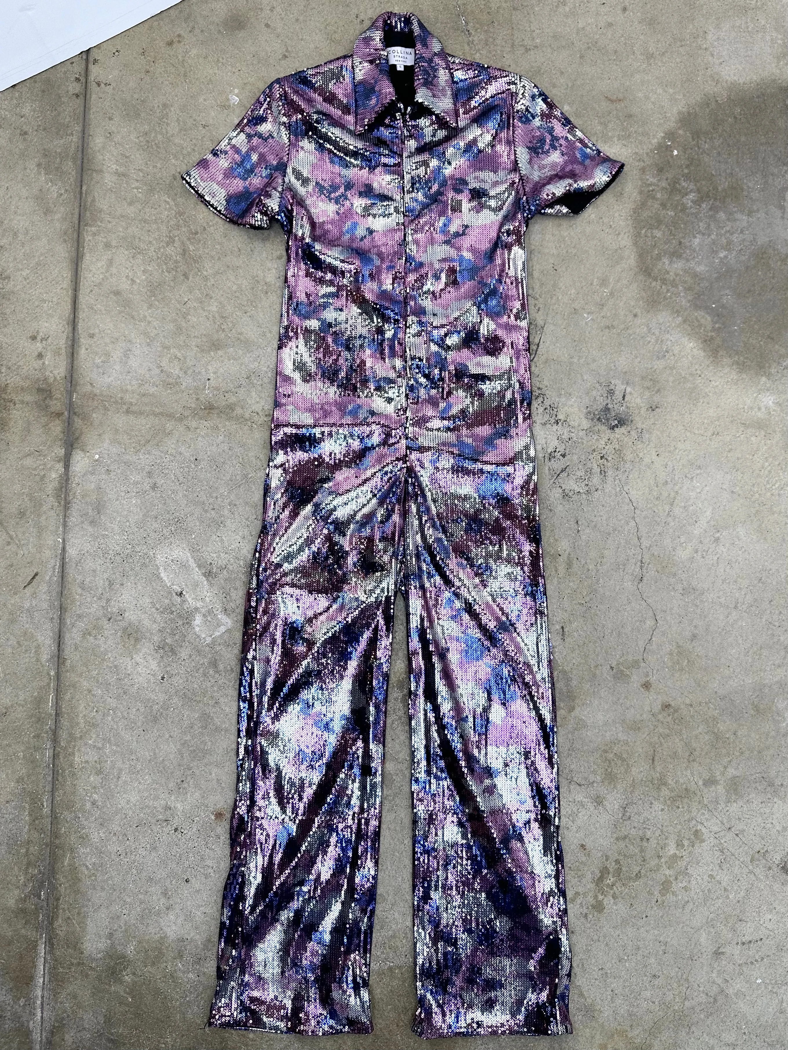 Collina Strada x Charlie Engman Floral Sequin Jumpsuit*