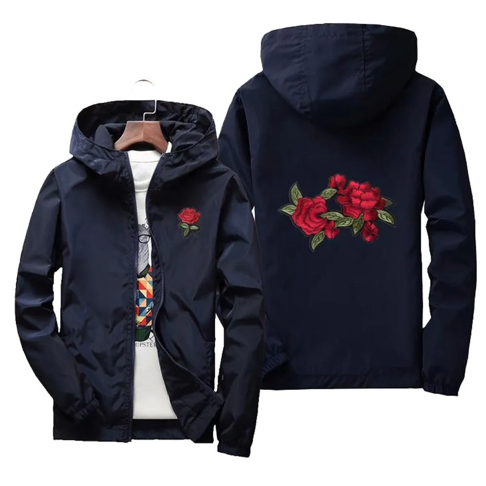 'Concrete Rose' 2.0 Windbreaker