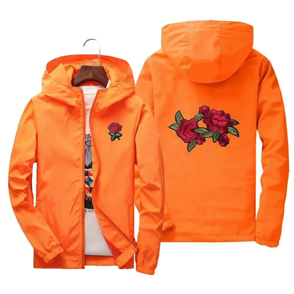 'Concrete Rose' 2.0 Windbreaker