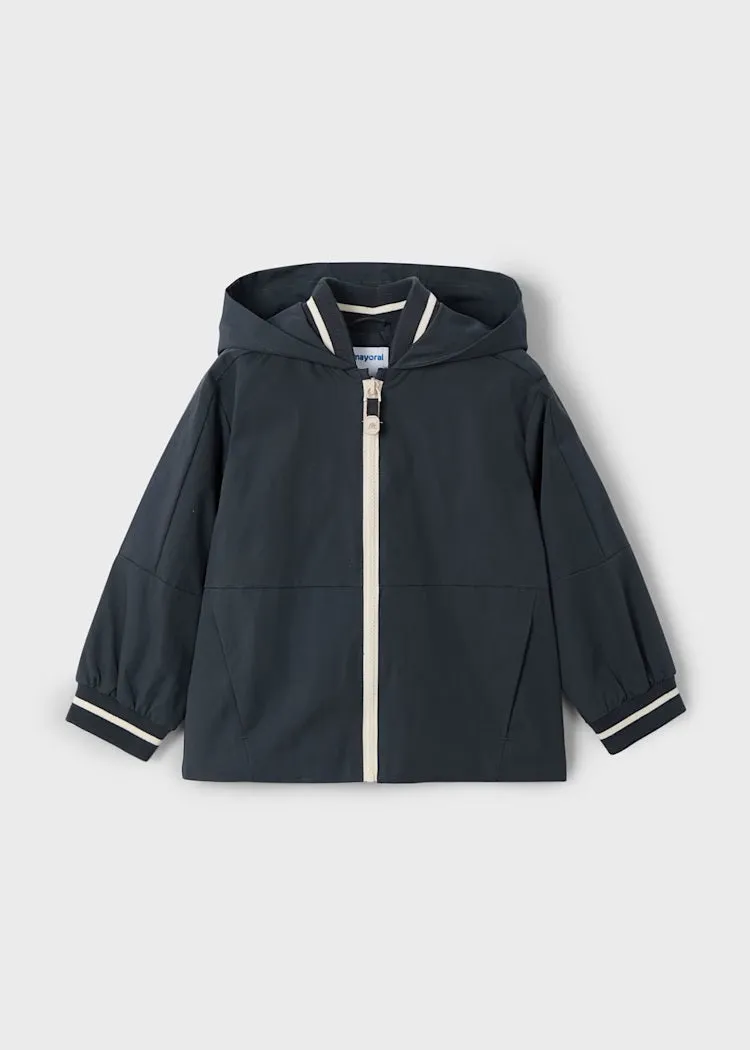Contrast Cuff Windbreaker