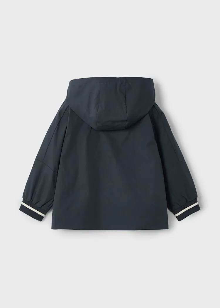 Contrast Cuff Windbreaker