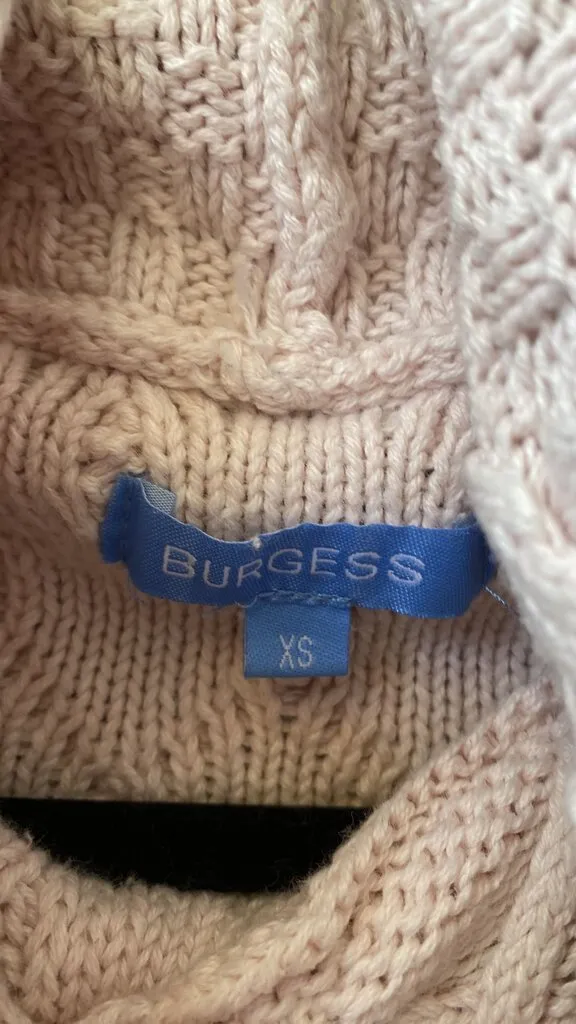 Cotton Cashmere Cableknit Turtleneck Sweater