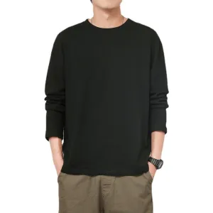 Cotton Men's Long Sleeve T-Shirt