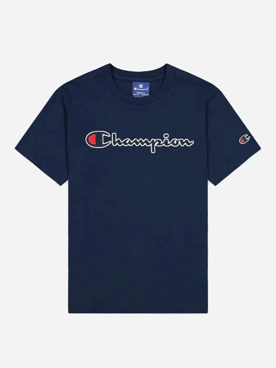 Crewneck T-Shirt - Navy