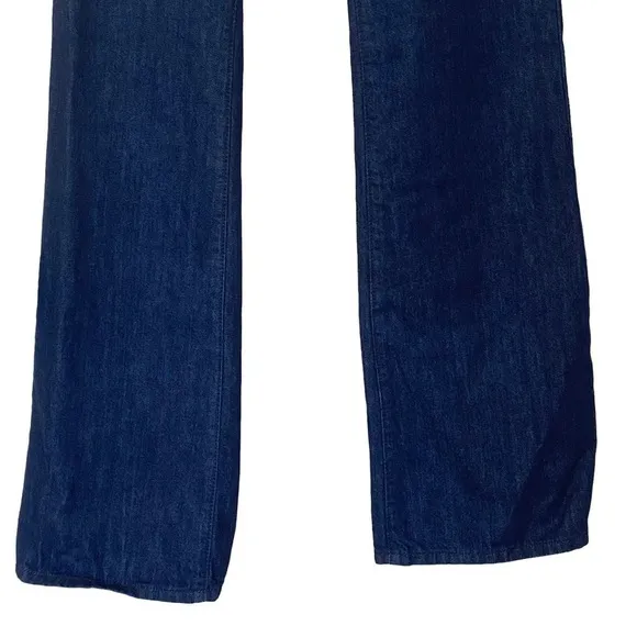 Current/Elliott The Jarvis Flare Full Length High Waist Jeans in Rinse, Size 24