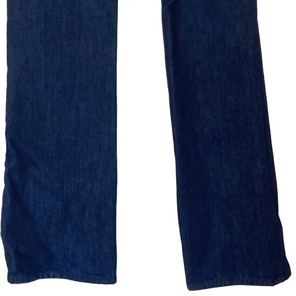 Current/Elliott The Jarvis Flare Full Length High Waist Jeans in Rinse, Size 24