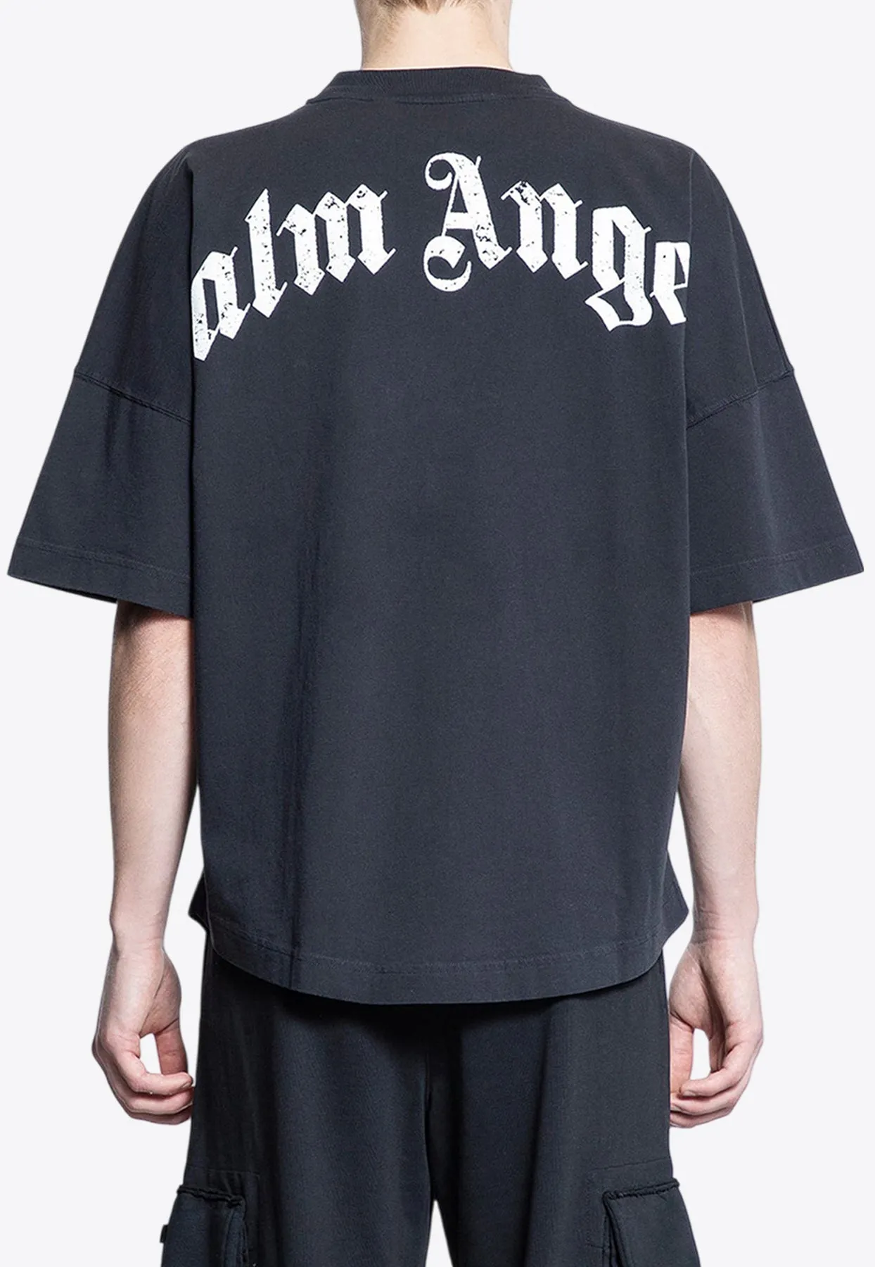 Curved Logo Oversized T-shirt
