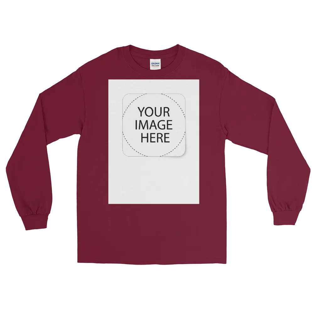 Custom Image Long Sleeve Shirt
