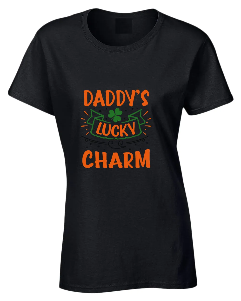 Daddy's lucky charm t-shirt women st patrick's day t-shirt