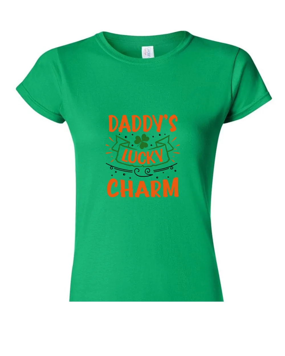 Daddy's lucky charm t-shirt women st patrick's day t-shirt