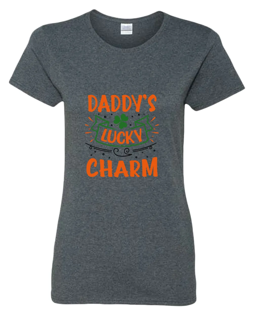 Daddy's lucky charm t-shirt women st patrick's day t-shirt