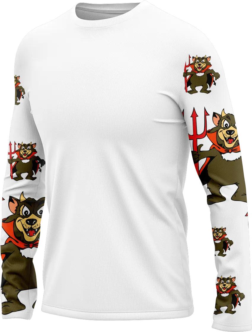 Devil Wears Fungear Rash Shirt Long Sleeve