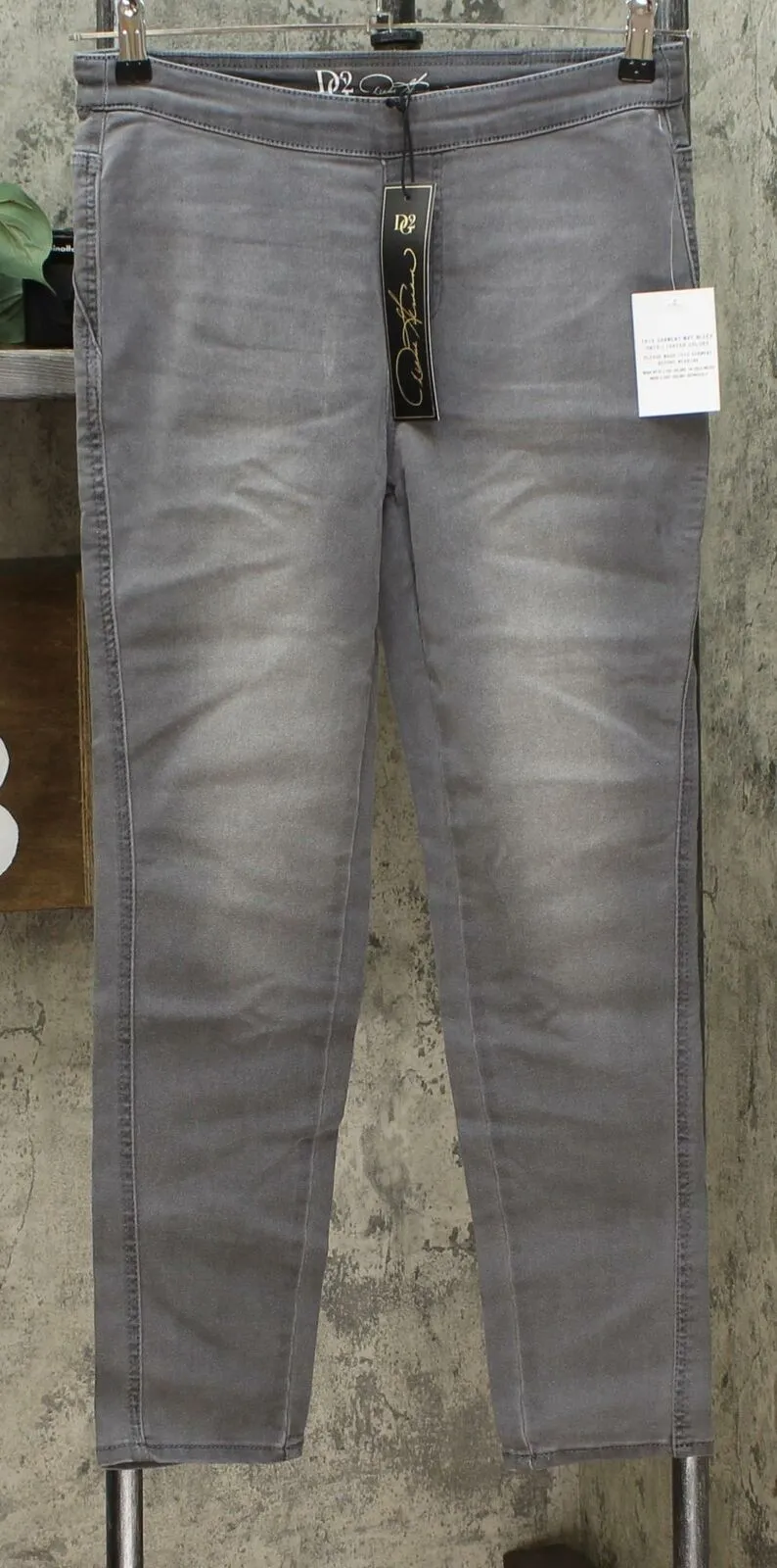 DG2 by Diane Gilman Women's Petite Up Lifter Pull On Skinny Jeans