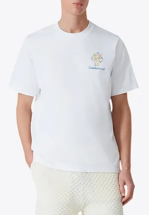 Diamond Column Printed T-shirt