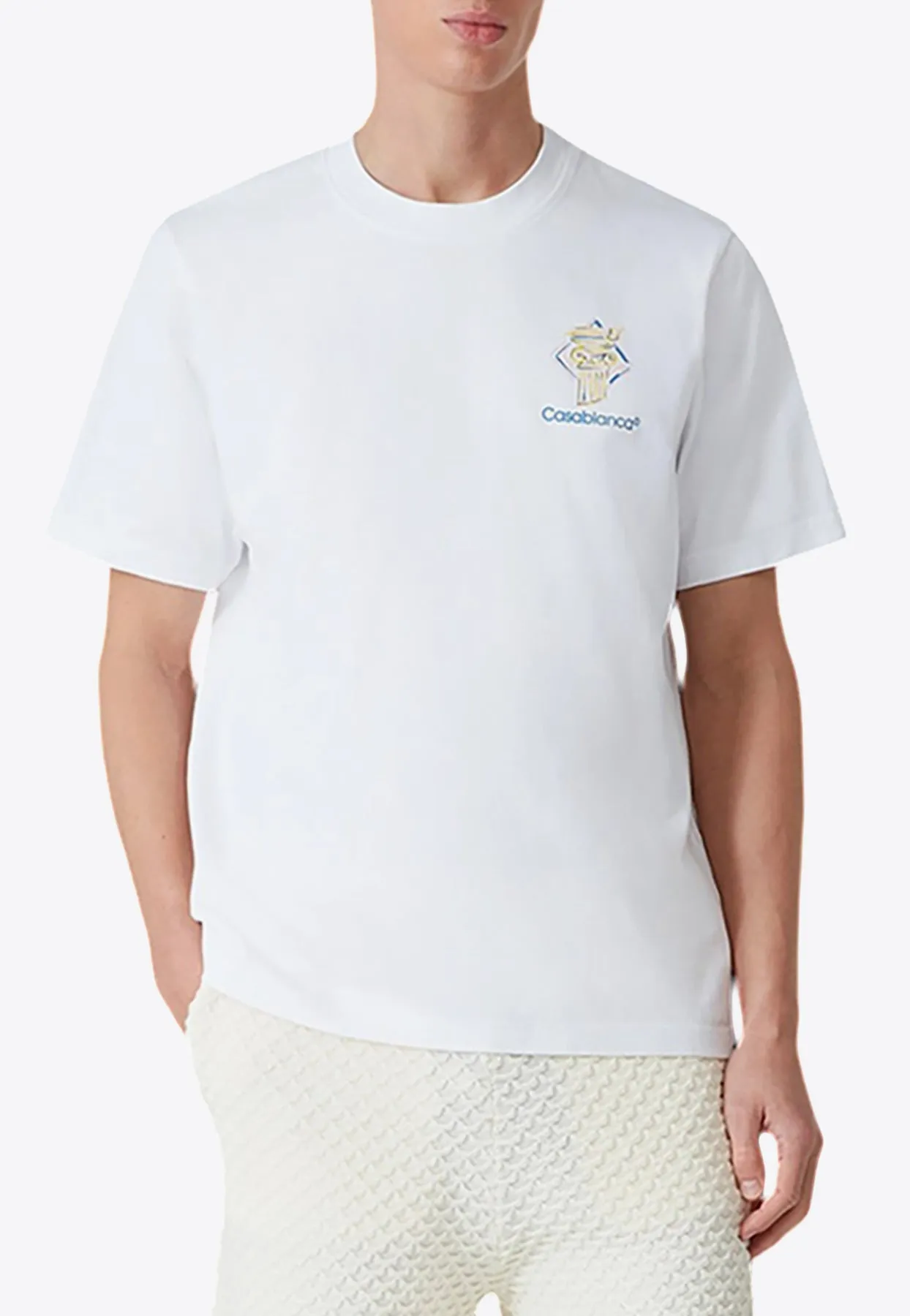 Diamond Column Printed T-shirt