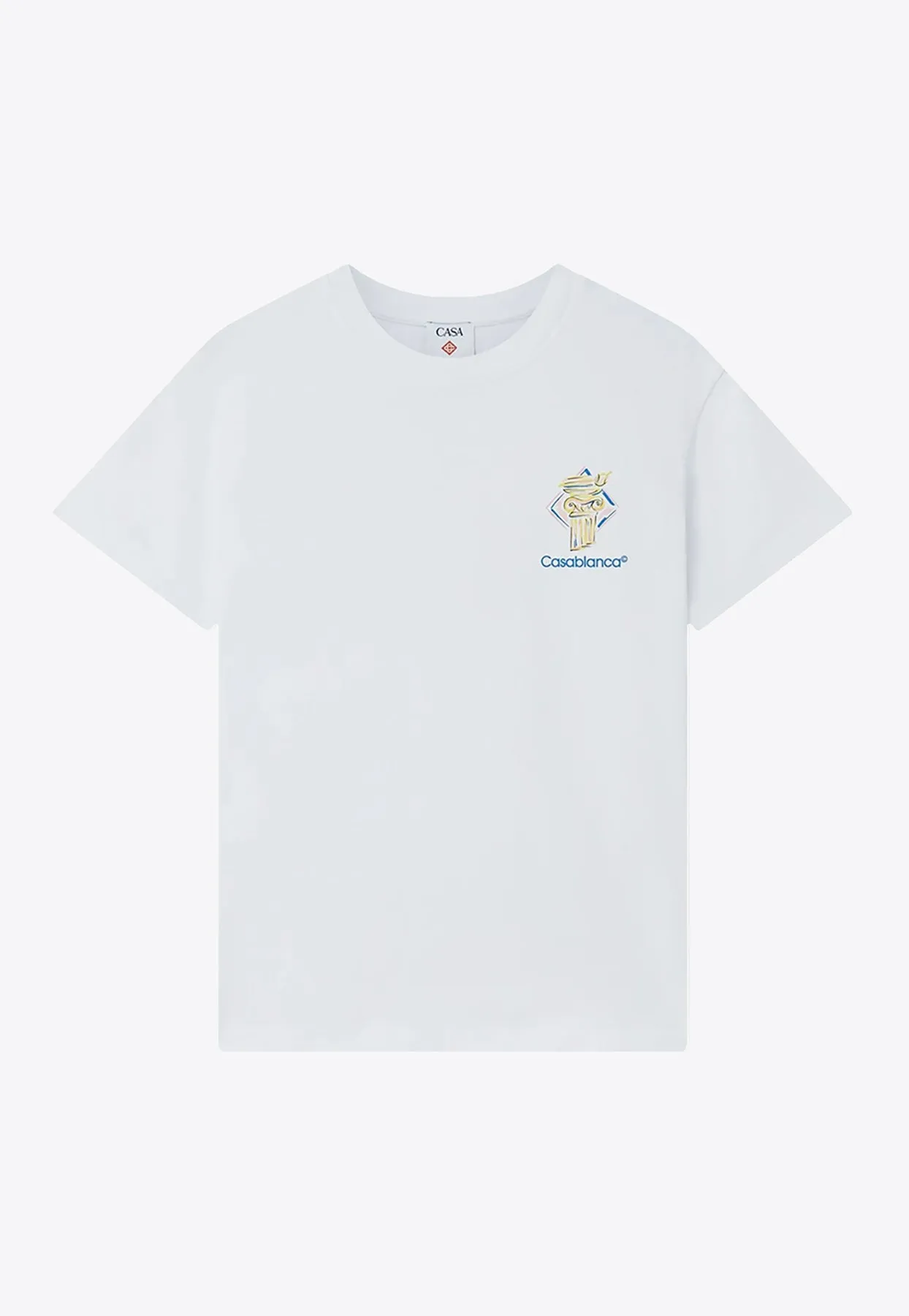 Diamond Column Printed T-shirt