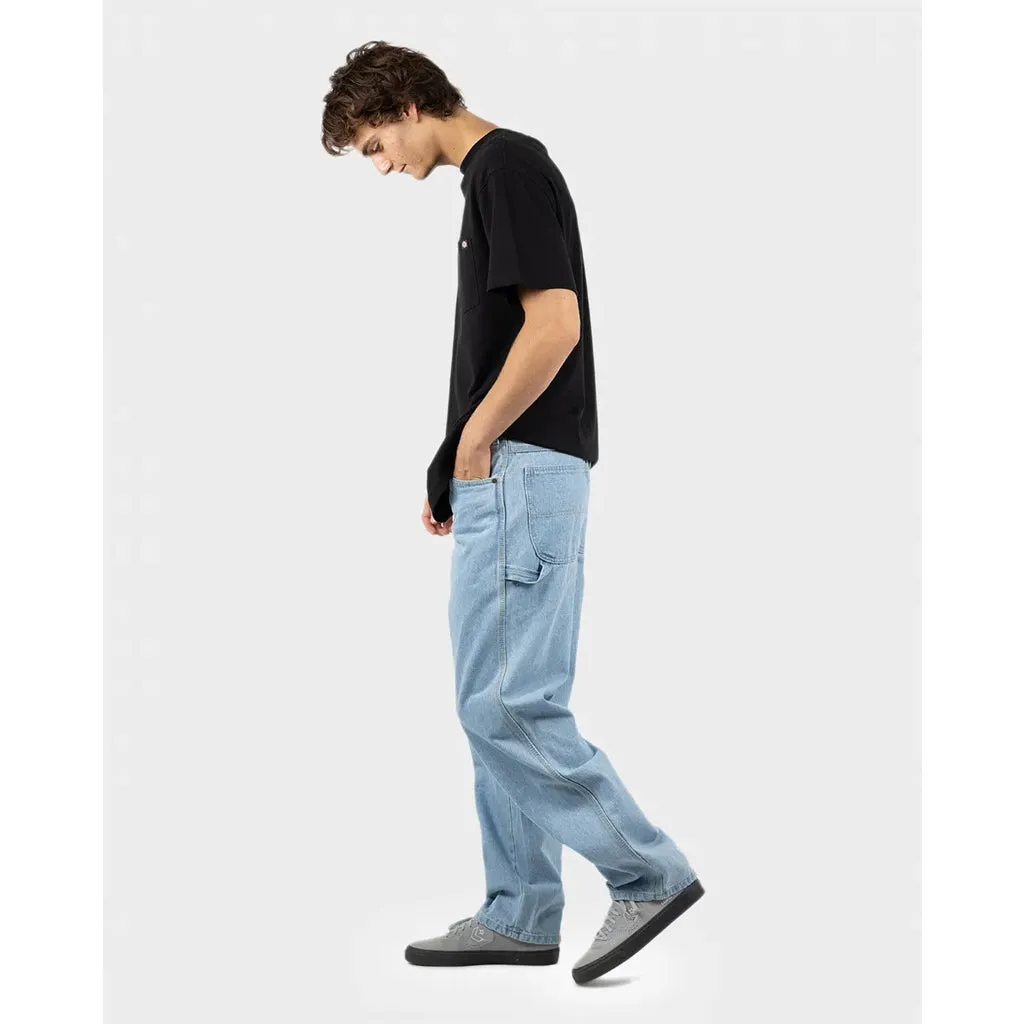 DICKIES RELAXED FIT CARPENTER JEAN - LIGHT INDIGO