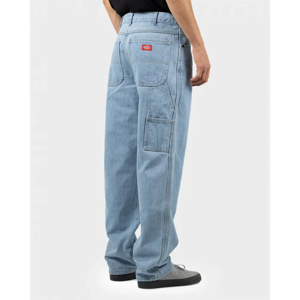 DICKIES RELAXED FIT CARPENTER JEAN - LIGHT INDIGO
