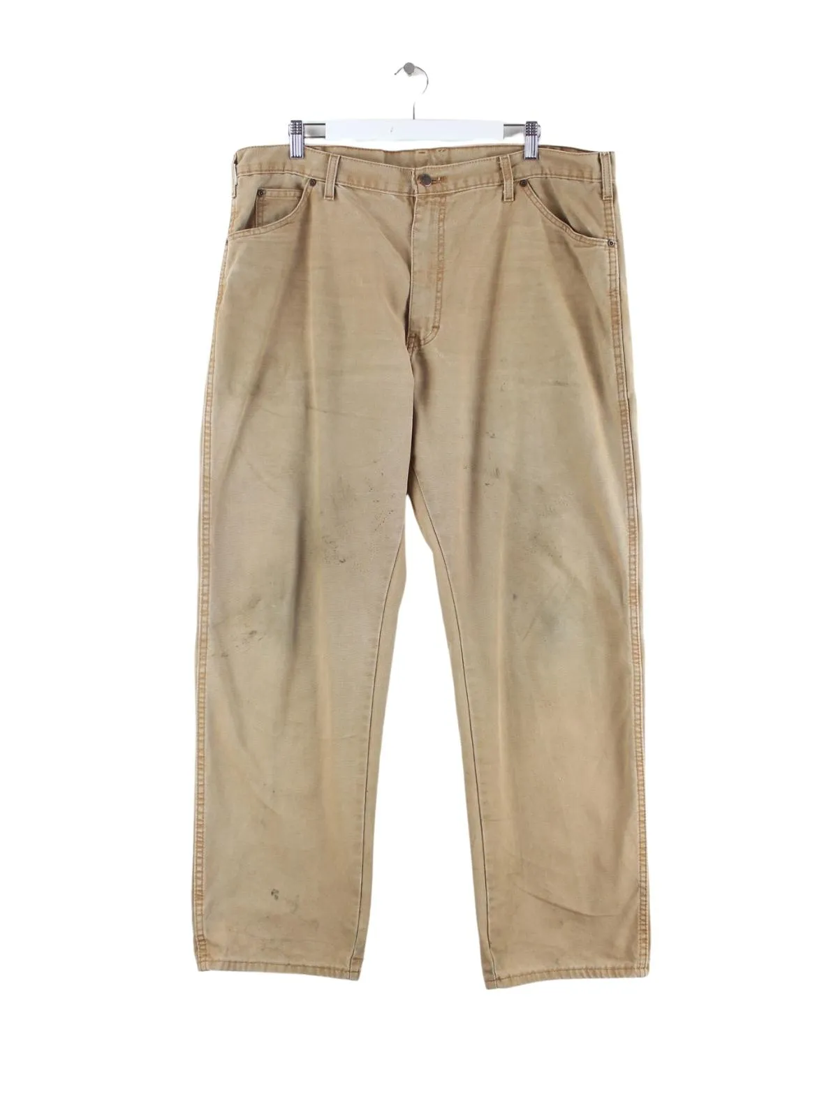 Dickies Relaxed Fit Workwear Jeans Braun W40 L32