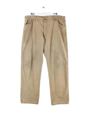 Dickies Relaxed Fit Workwear Jeans Braun W40 L32