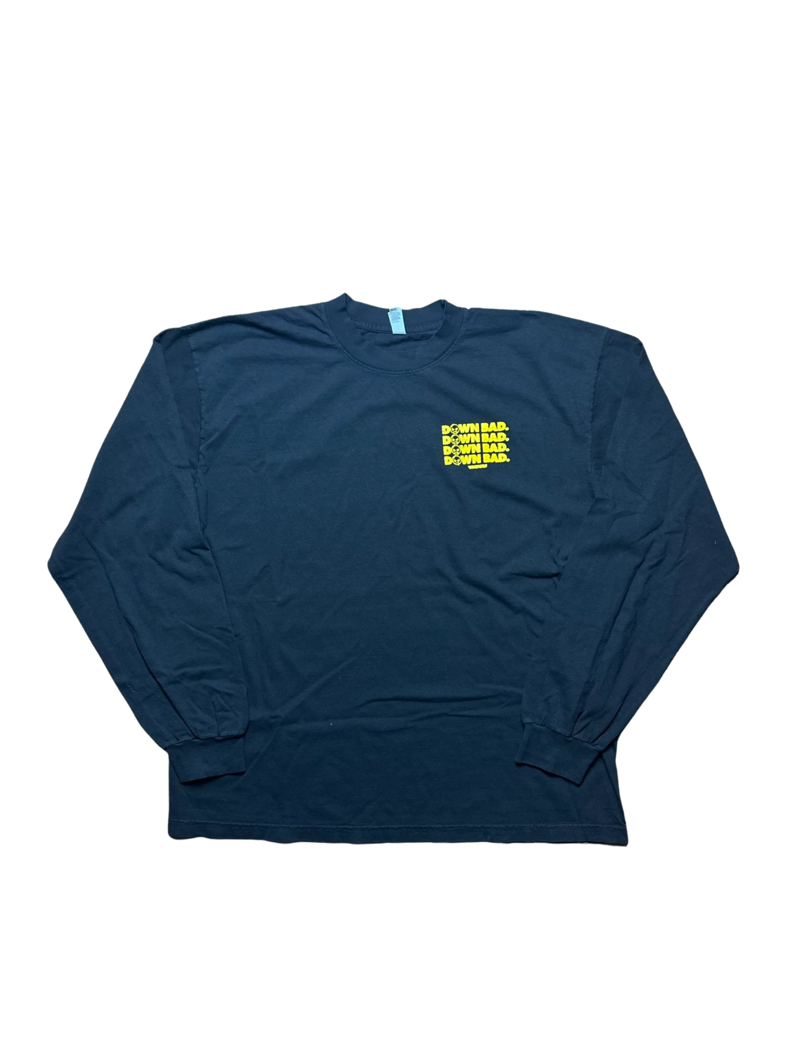 DOWN BAD. Repeat Logo Long Sleeve