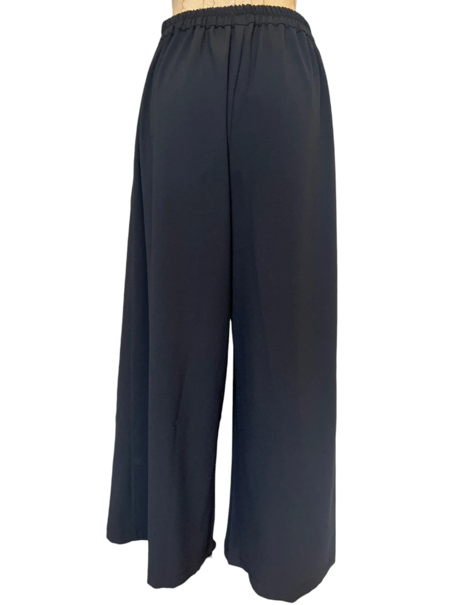 Drape Pocket Pants in Black