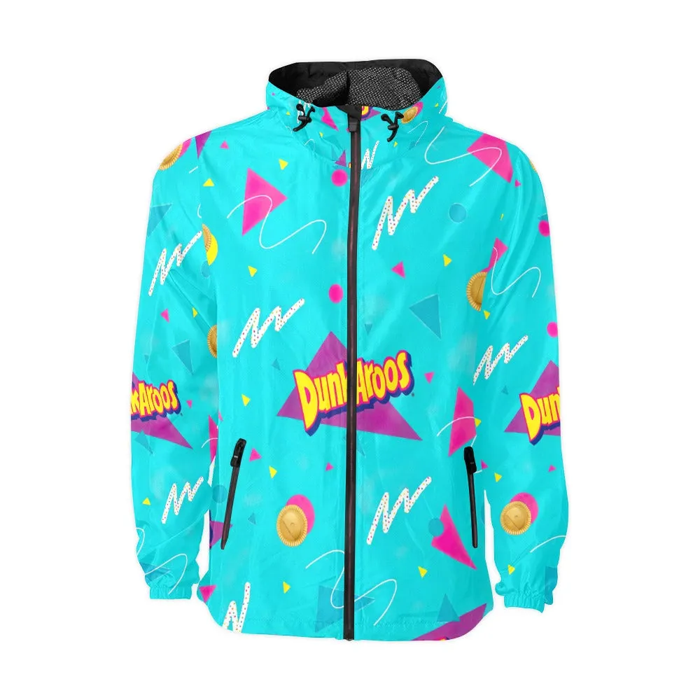 Dunkaroos Pattern Unisex All Over Print  Hooded Windbreaker
